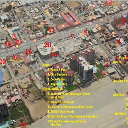 Lovely 1 Downtown Studio Rosarito Bagian luar foto