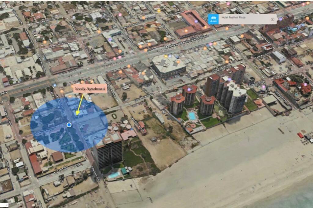 Lovely 1 Downtown Studio Rosarito Bagian luar foto